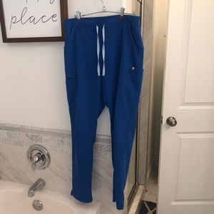 FIGS scrub pants royal blue